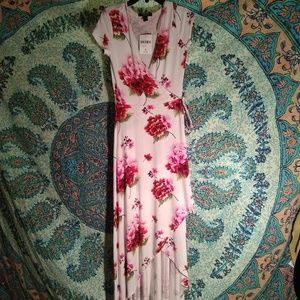Long floral dress
